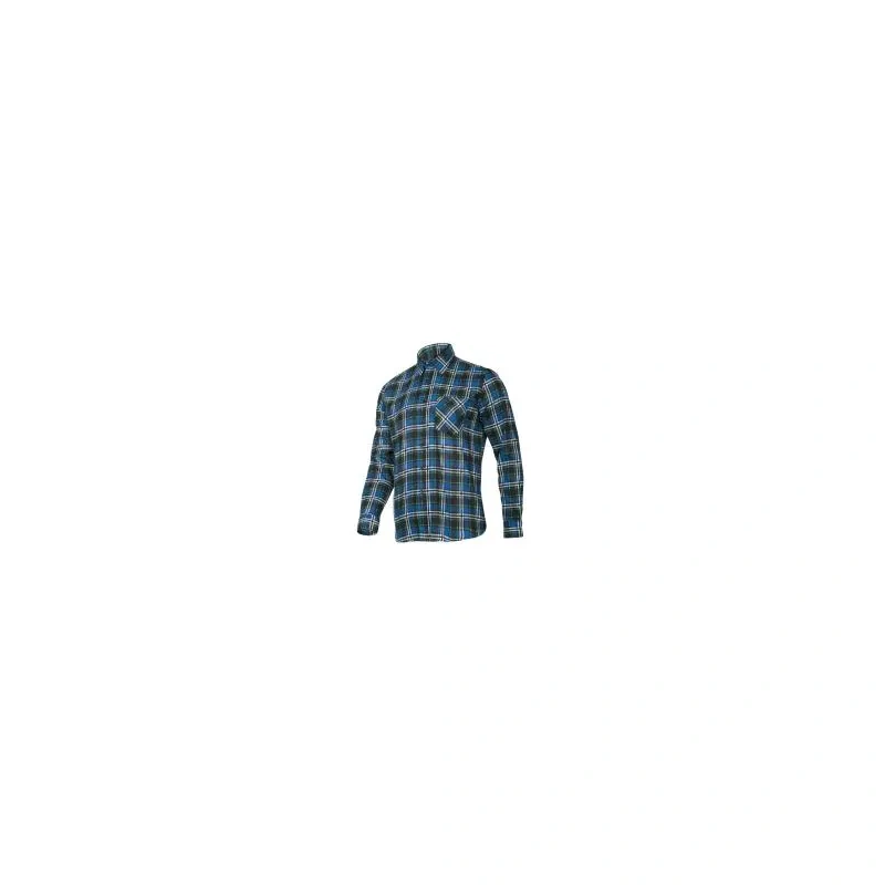 Flanellsärk suurus M sinine ruuduline LPKF3M