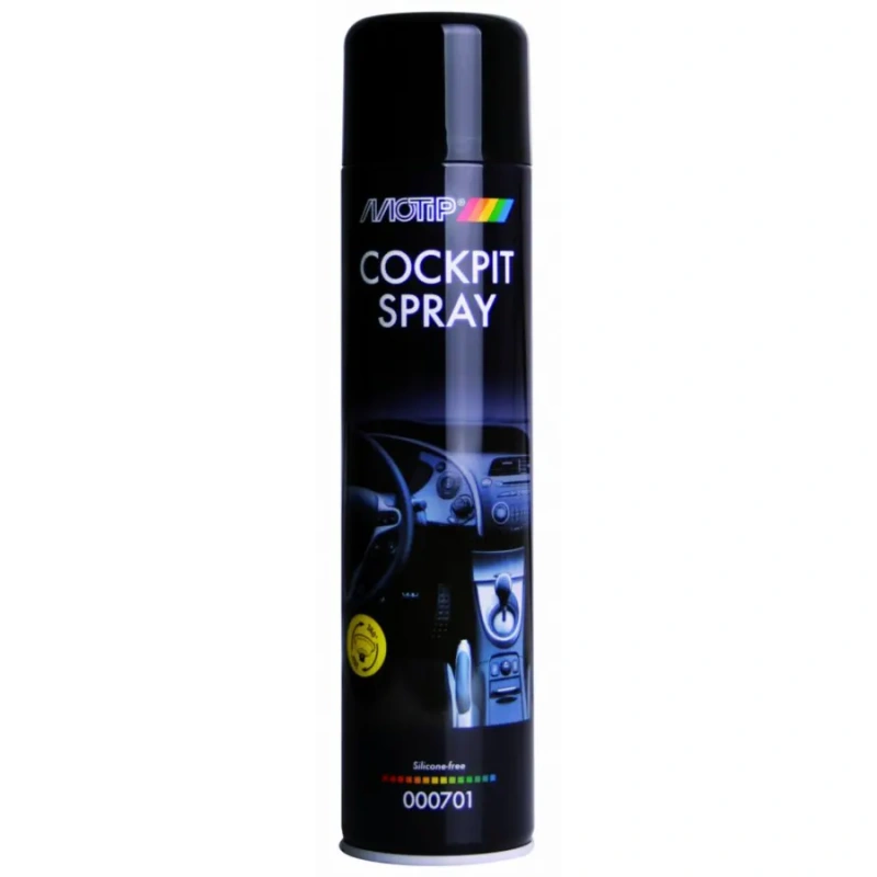 Salongipuhastusvahend COCKPIT SPRAY poolmatt 600ml, Motip 000701