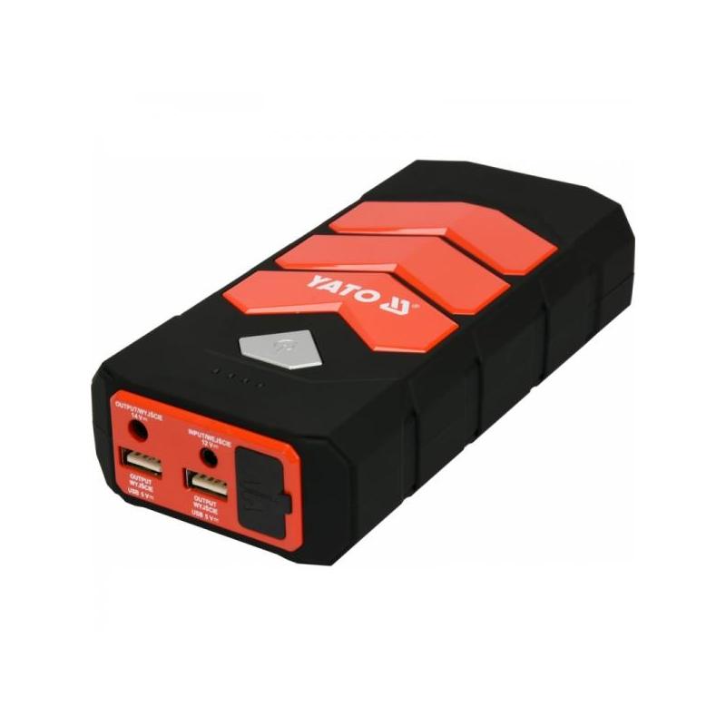 Käivitusabi + akupank 9000mAh 200A/400A 3h out12v/3,5A usb5v12a Bensiini- ja diiselmootorid 83081 (v2)