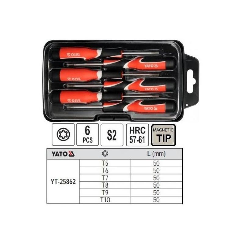 Kruvikeerajad .torx väi.6tk 25862