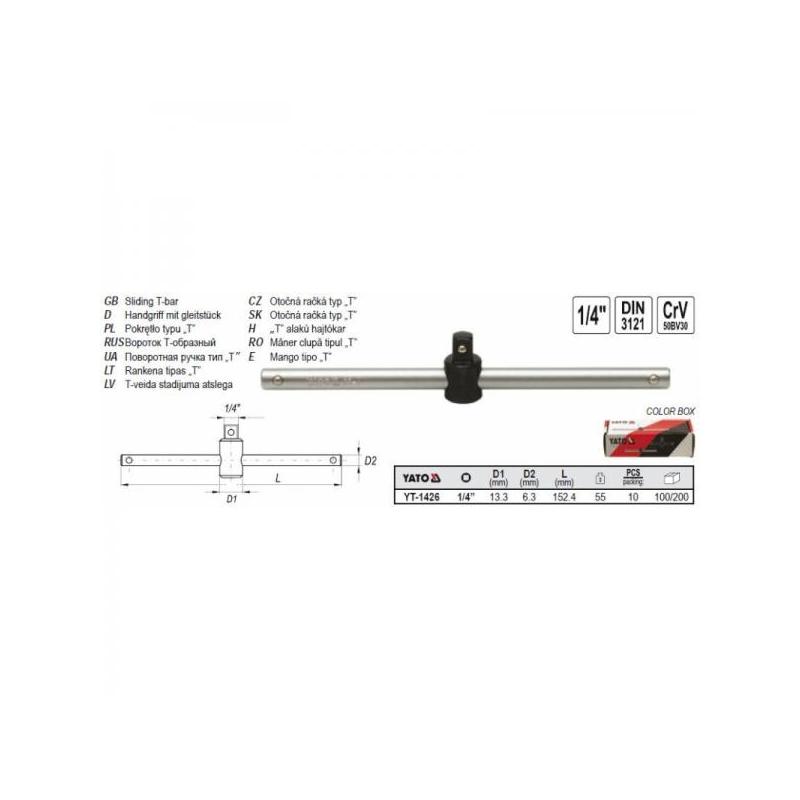 T-saba 1/4 L=152 Yato 1426 hY