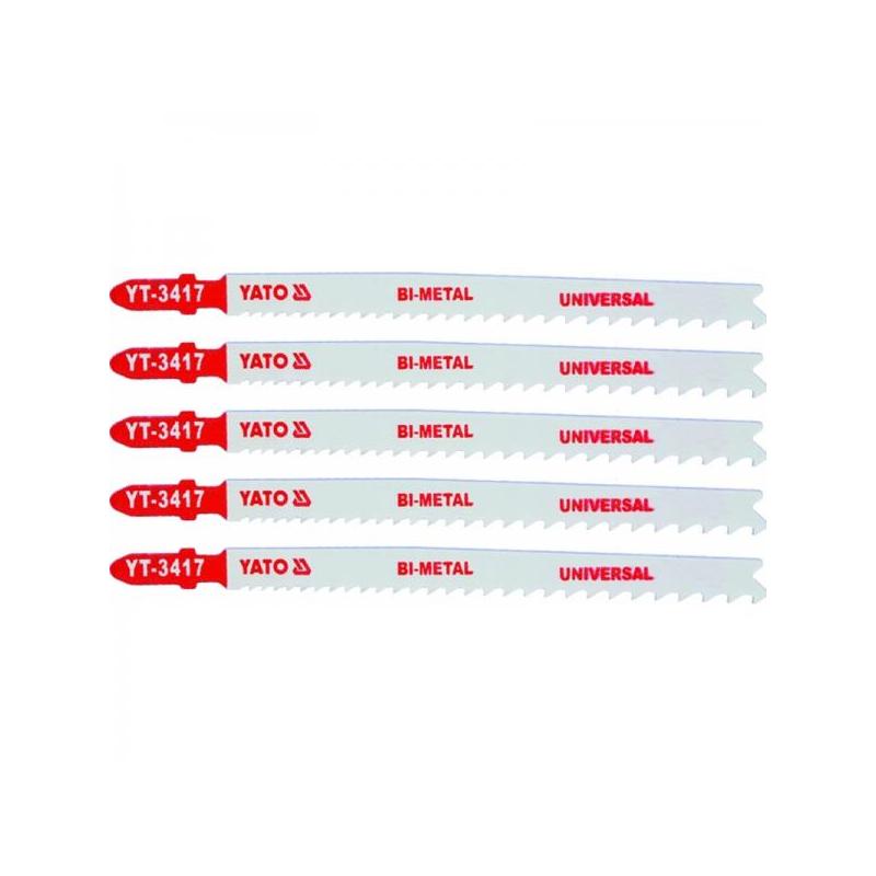 Tikksaetera 130mm univers. 5TK, TÜÜP T, 10-5TPI, BIMETALL 3417