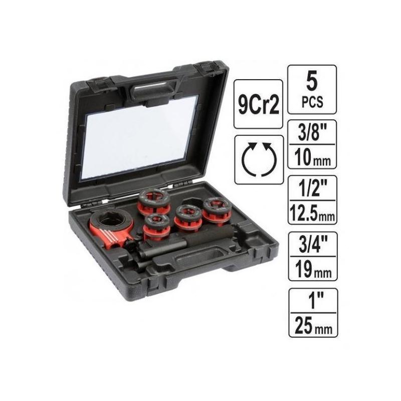 Torukeer.lõik 3/8"- 1" 5osa liikuvate pakkidega 29001