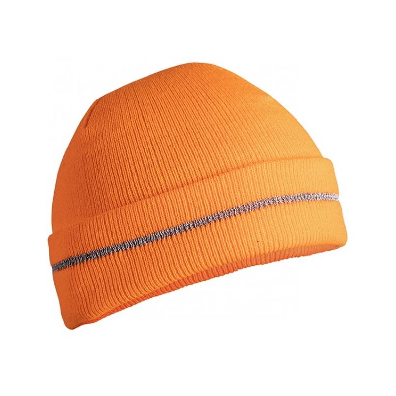 Kootud müts (oranž) 5k482