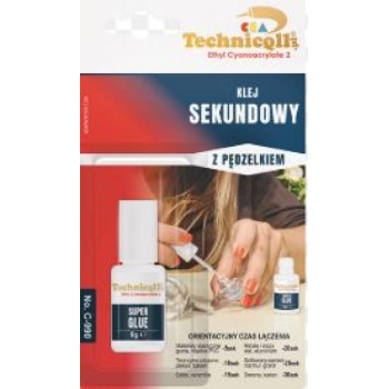 Kiirliim-sekundiliim pintsliga 8g C-990 Kiirliim-sekundiliim pintsliga 8g C-990