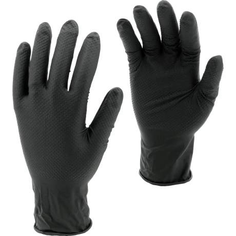 Kummikindad teemanttekstuuriga nitriil suurus 2XL (50 tk/pk) YT-74744