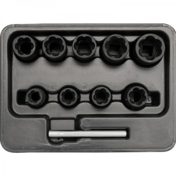 Kulunud mutri/poldi väljakeeraja 3/8" YT-0603 A