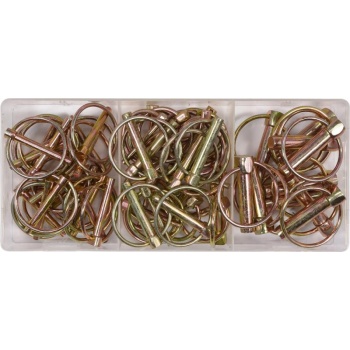 Rõngassplintide komplekt 50osa 4,5x36 6x45 8x45 11x45mm YT-06787