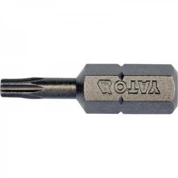 T10 torx 1/4" otsik 10tk 25mm max 5,9Nm  HRC58-61 78141 hy