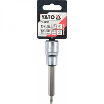 T20 torx 1/2" padrun pikk 04320 H