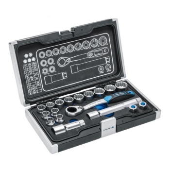 Tööriistakohver 18osa 2 adapterit 1/4" ja 3/8" HT1R478