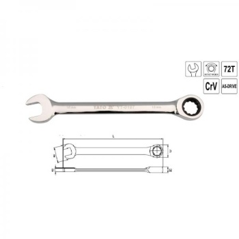 13mm narre-lehtvõti jäik YT-0194