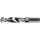 M8 Kombineeritud puur keermestaja+faas HEX 1/4" YT-44845