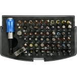 Kinnituskruvikeerajate komplekt adapteriga 59osa YT-04624