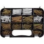 Kivitüüblid +kruvid 260osa TR-24110