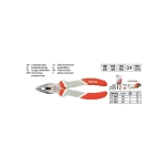 Näpitsad 180mm YT-6601