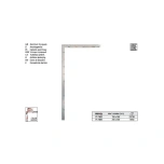 Nurkjoonlaud 150x300mm 7083