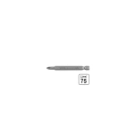 PH2 kruvikeeraja otsad 10tk 75mm YT-0480