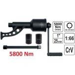 Rattavõti kordistiga 4osa 1:66 5800Nm YT-07822