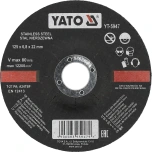 125x6,8x22 Lihvketas METALL YT-5947