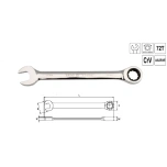 12mm narre lehtvõti jäik YT-0193