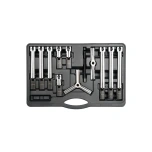 Tõmmitsate komplekt suur 12osa kohvris YT-25105 A