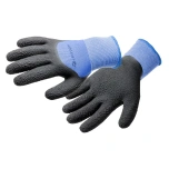 Töökindad 10" soojad lateks sinine HT5K202