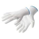 Töökindad valge 10" PU HT5K225-10