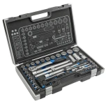 Tööriistakohver 60osa 12kant 1/4" ja 1/2” HT1R470