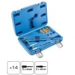Kütusepihusti pesade puhastuskomplekt 14osa HT8G327