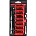 Telefonide ja sülearvutite täpsuskruvikeerajate komplekt 61tk YT-25760