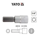 6mm kuuskant 1/4" padrun YT-04373