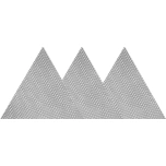 Abrasiivketas kolmnurkne P220 3tk. YT-84616