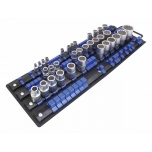 Padrunihoidjad 80tk 1/4" 3/8" 1/2" plast (padruniteta) S-4RSA