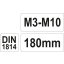 Keermepuuri hoidja M3-M10 pikkus 180mm 2996