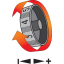 Nurklihvija 230V 1700W D125mm reg. kiirus YT-821024