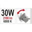 LED punktvalgusti 30w 6000K 2100lm 220v  81803
