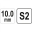 10mm kuuskant T-käepide YT-05594
