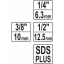SDS adapterid  trellile 1/6, 3/8, 1/2 04686