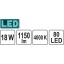 Led laevalgusti 18W 1150LM 300x300x15mm 81941